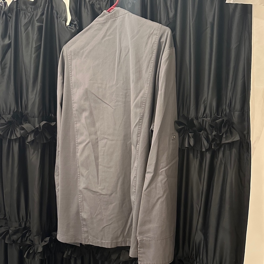 Chef Works Gray Chef Coat Jacket - Picture 4 of 4